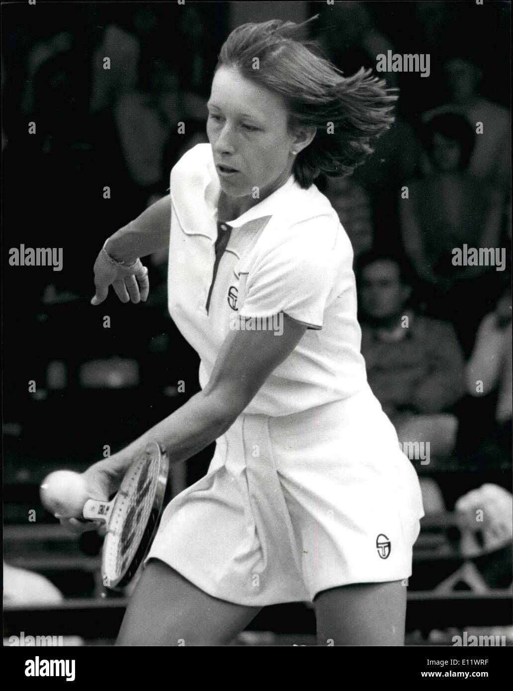 Martina navratilova wimbledon hi-res stock photography and images - Alamy