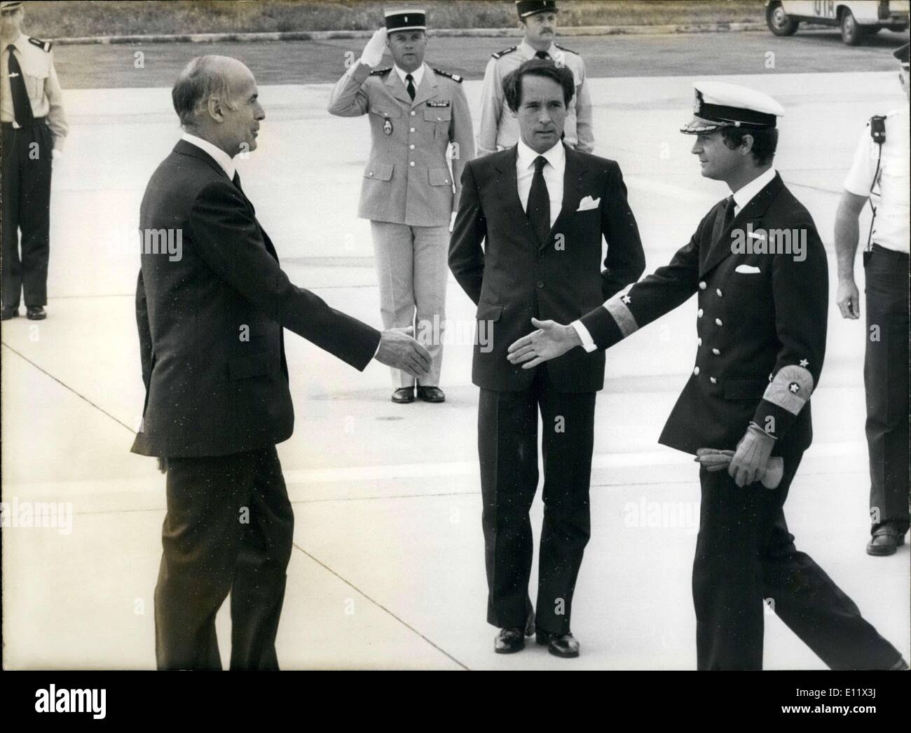 Jun. 16, 1980 - King Carl-Gustav and Queen Sylvia will be in Paris on a three-day official visit.  Pict Stock Photo