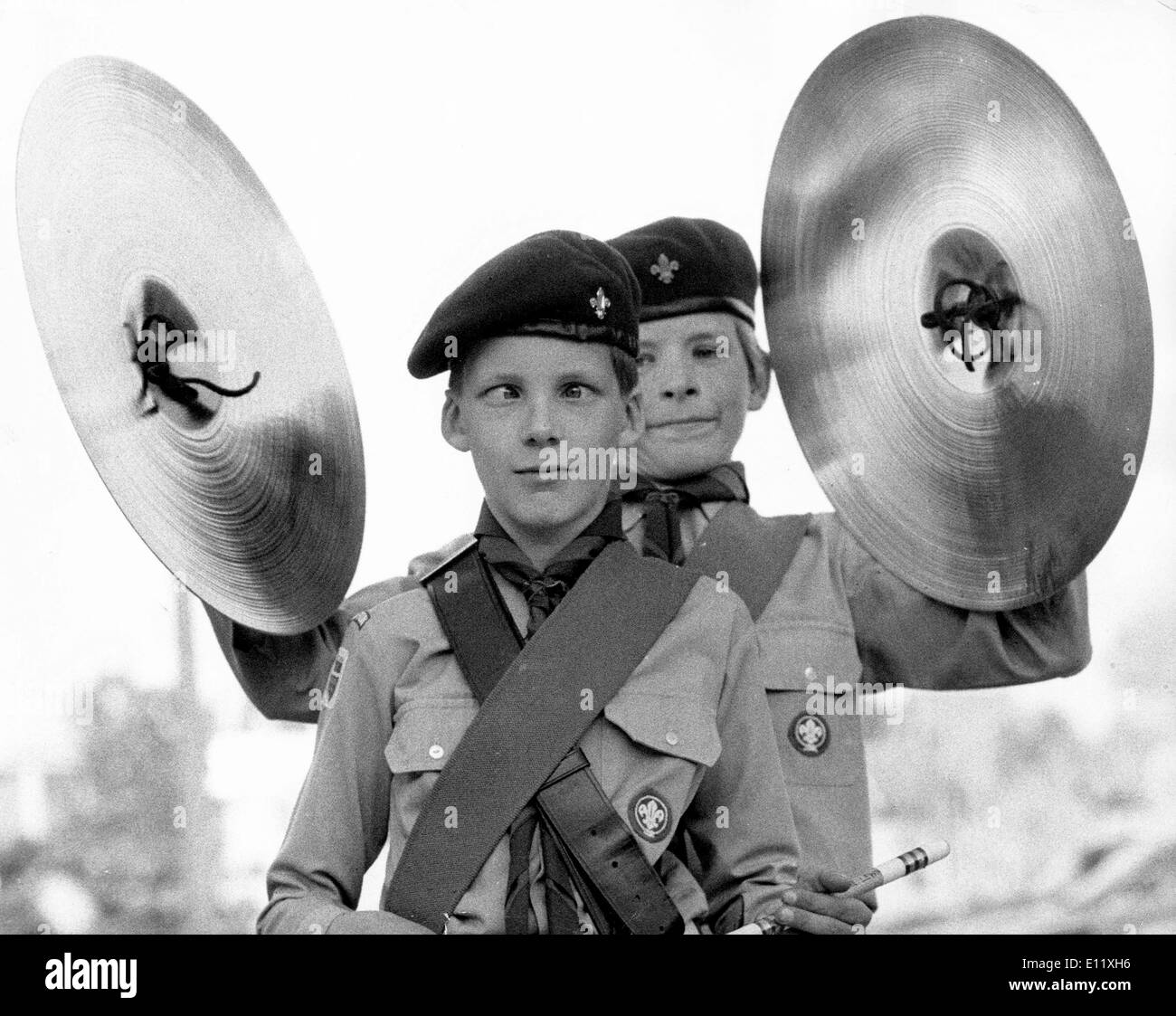 Cymbals band Black and White Stock Photos & Images Alamy
