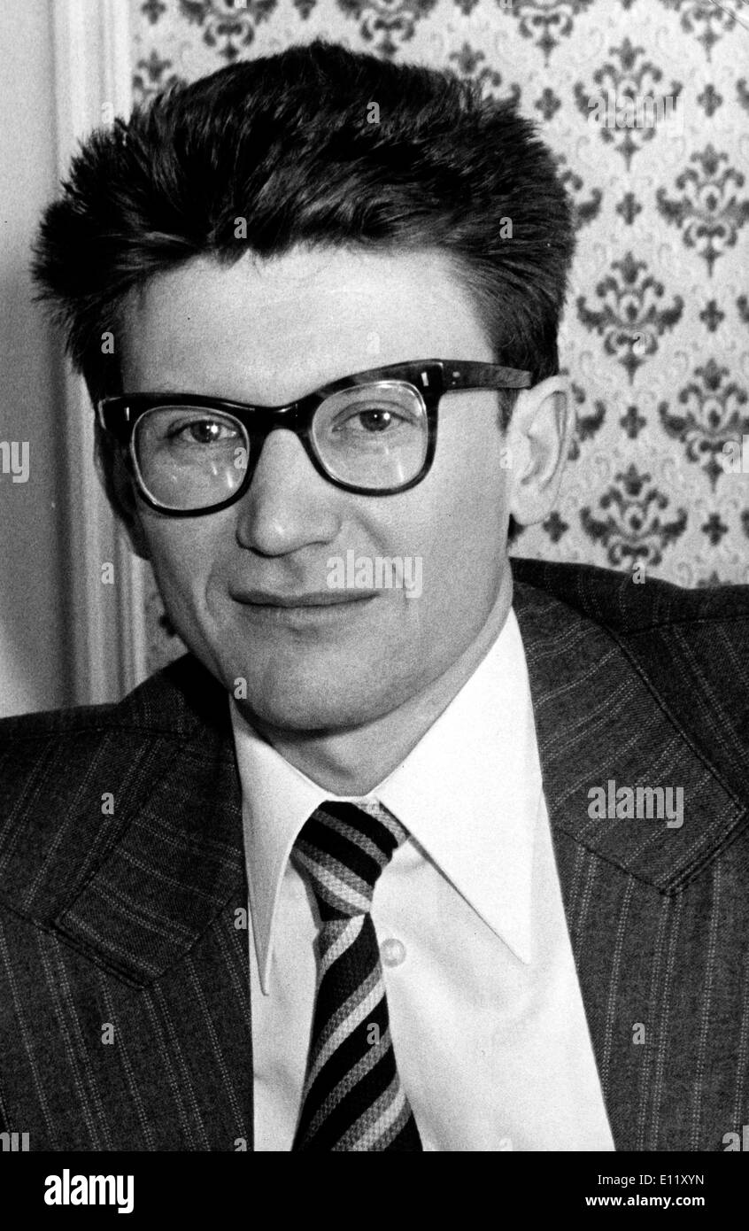 Soviet historian, author and dissident ANDRE AMALRIK Stock Photo