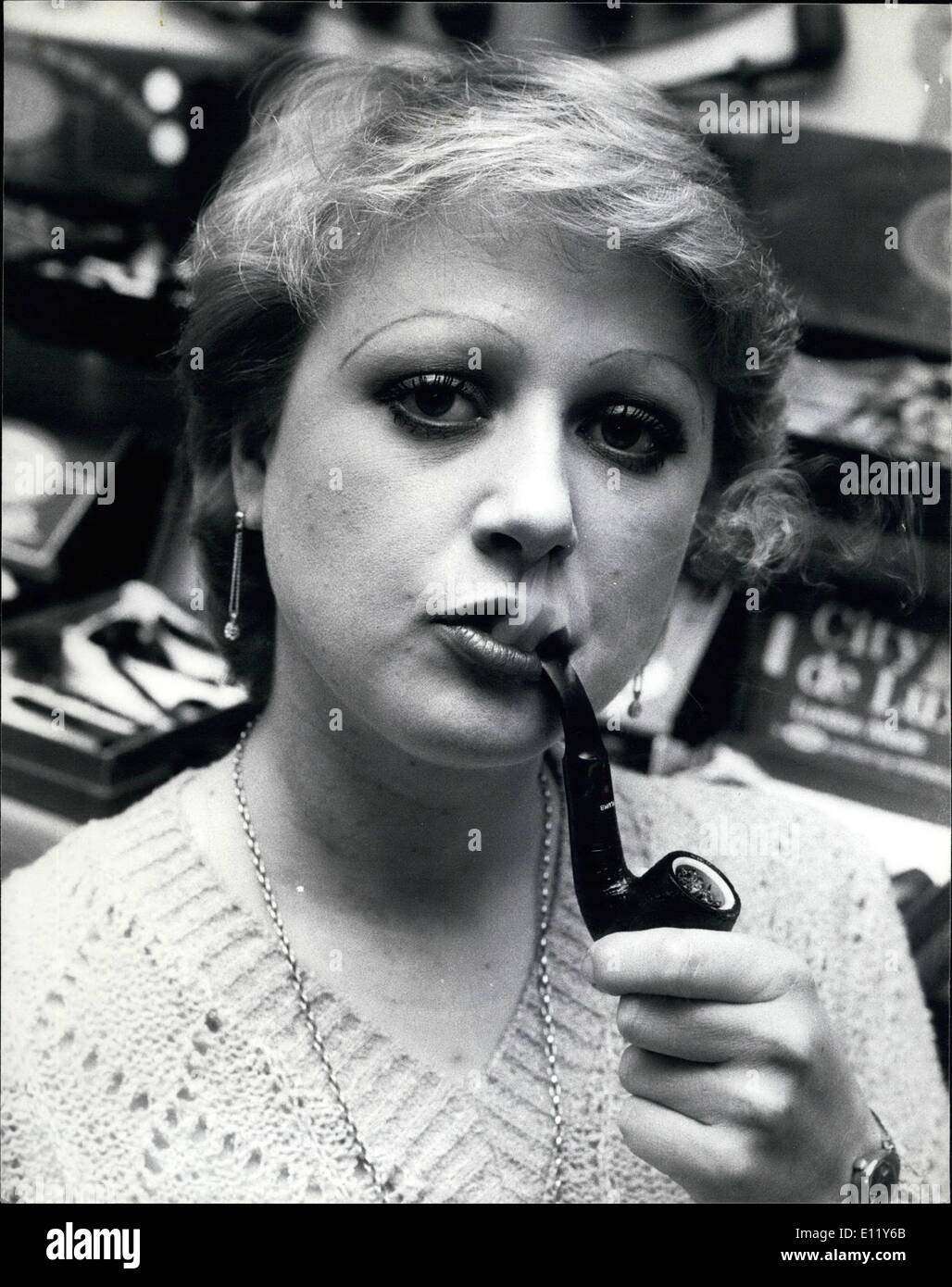 1981 exhibition for pipe smokers miss hires stock photography and