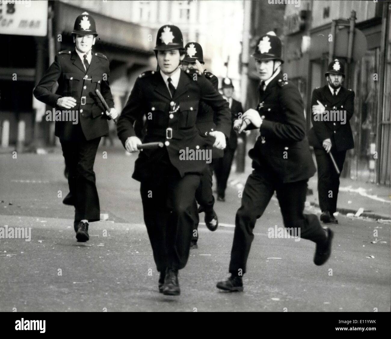 Brixton Riots Police Brixton in 1981 hi-res stock photography and images - Alamy