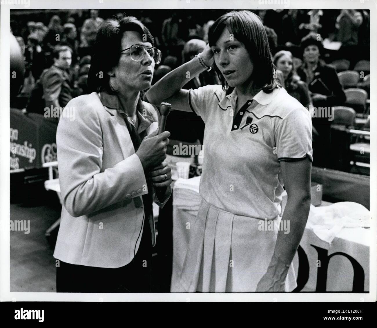 May 05, 1981 1981 Avon Tennis championships held at Madison Square