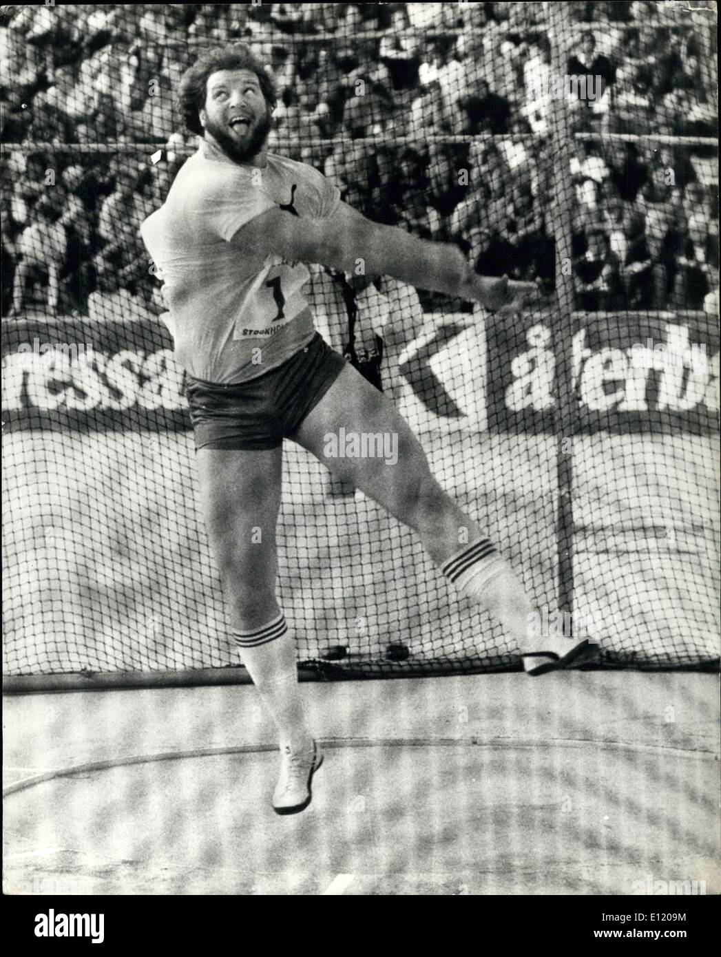 Jul. 14, 1981 Ben World Discus Record Holder gets life