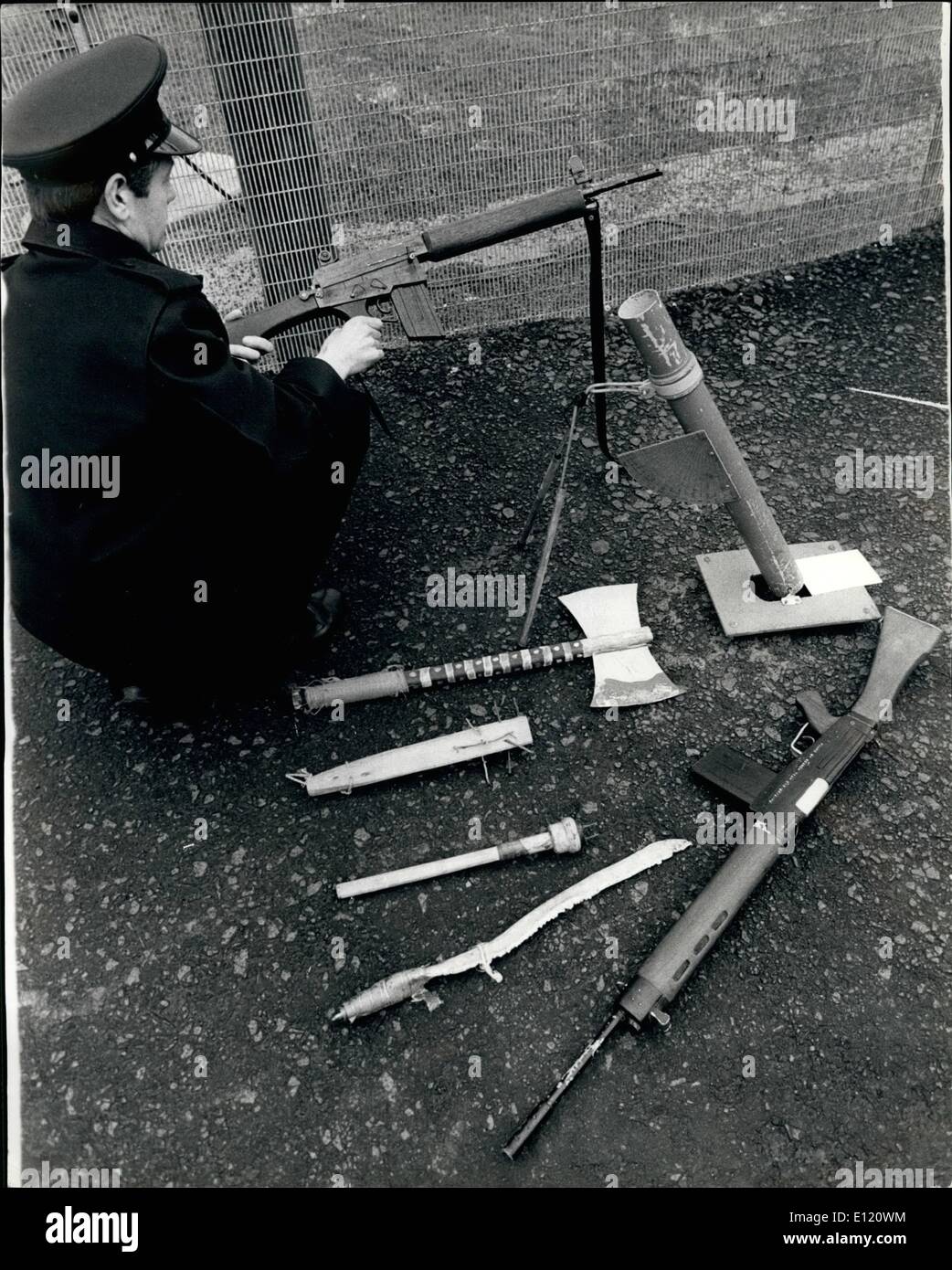 Jun. 06, 1981 Inside The Maze Prison Belfast Demands by hunger