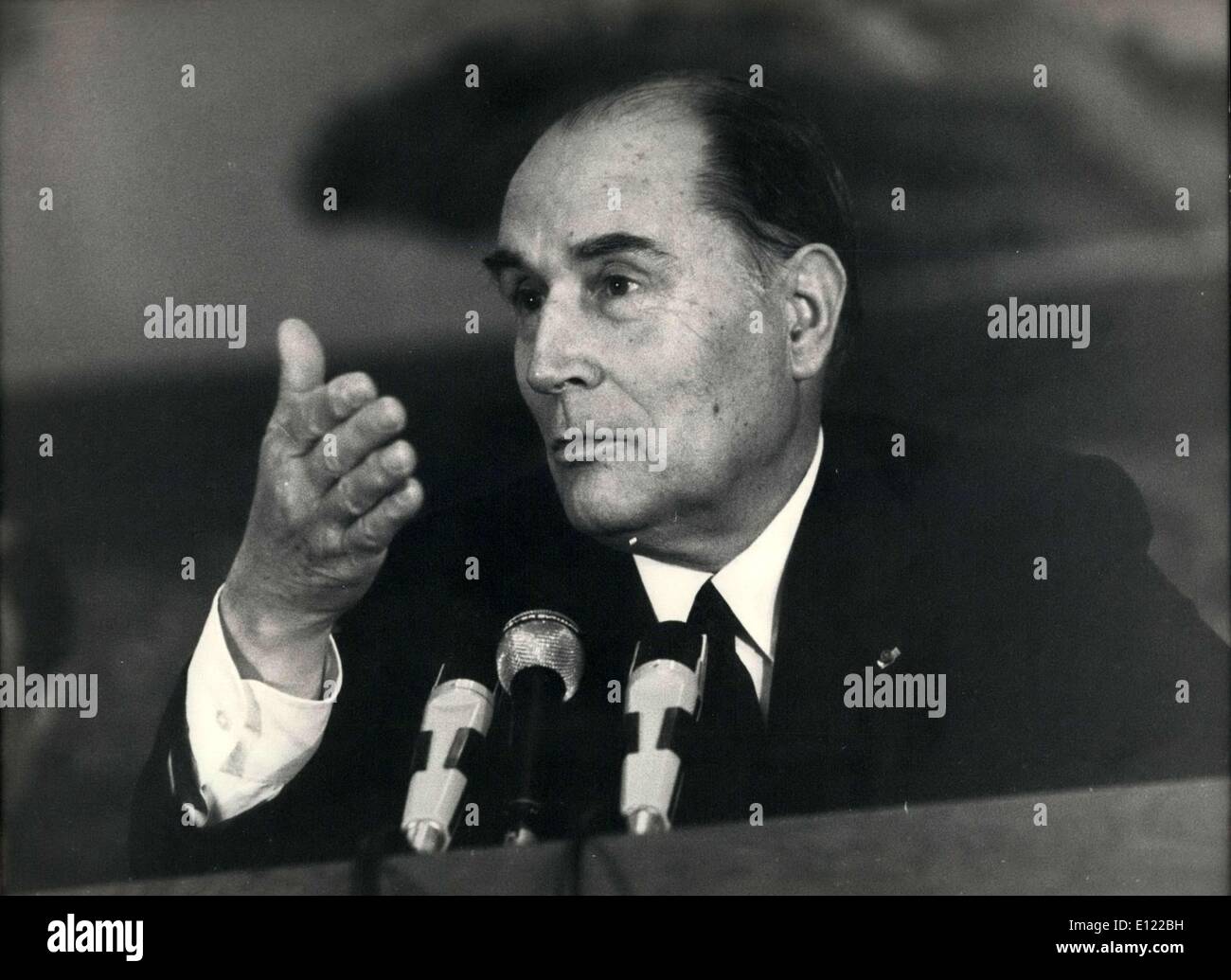 May 09, 1983 - French President Francois Mitterrand Speaks Peking China