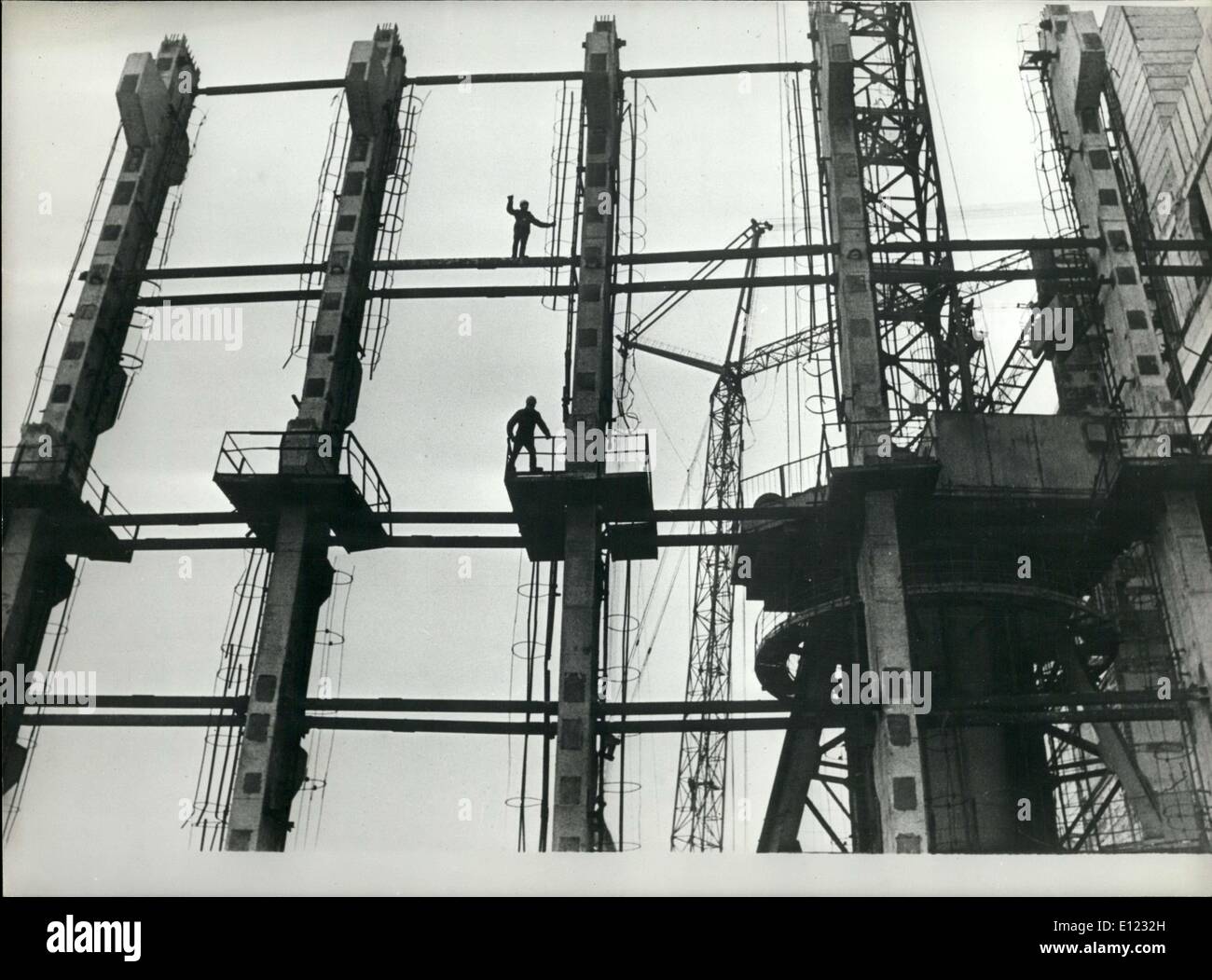 Jul. 19, 1982 - Soviet Union Builds Atomic Energy Center Stock Photo