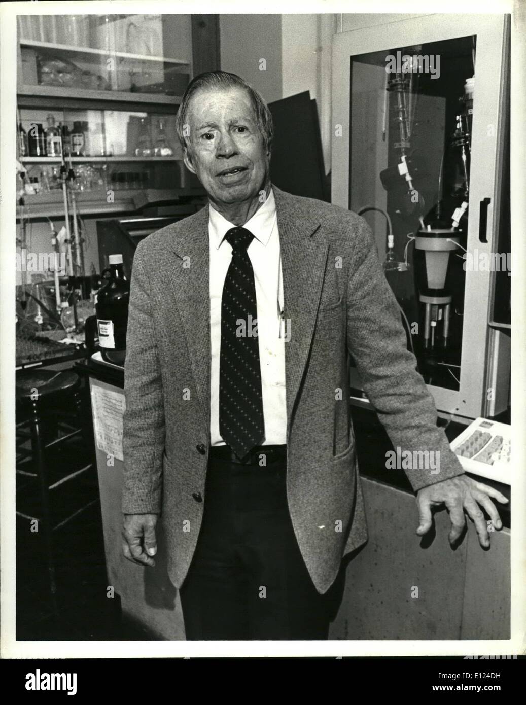 Oct. 10, 1984 The 1984 Nobel Prize Chemistry was awarded to Stock