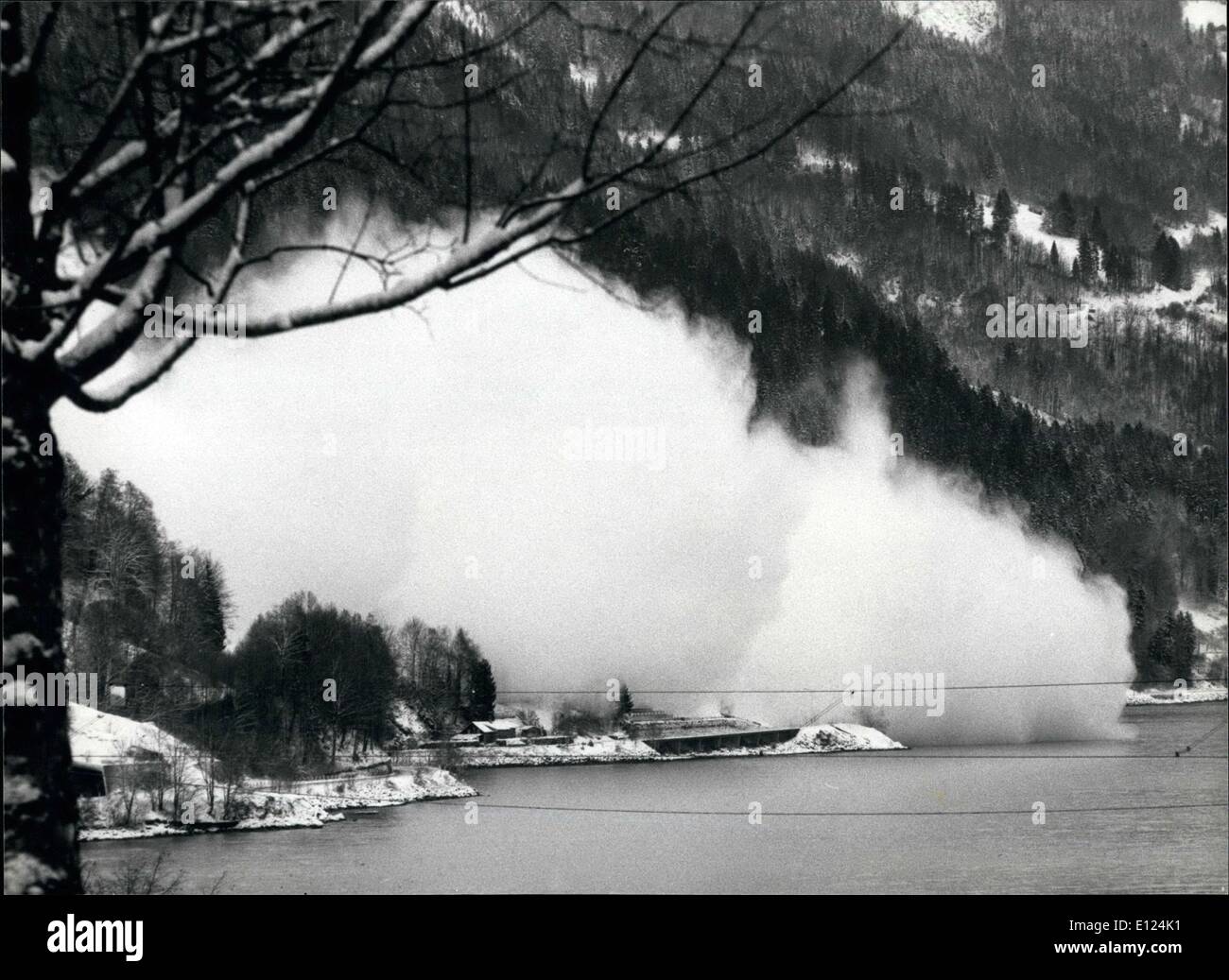 Jan. 01, 1986 Avalanches in Swiss Alps Heavy snow falls during the