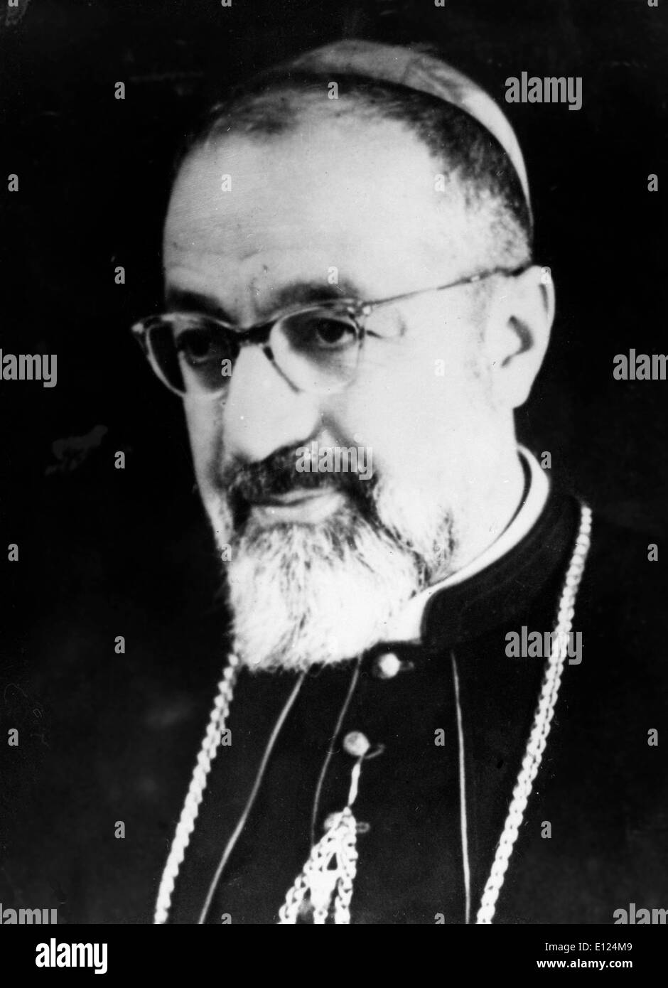 GREGORIO PIETRO AGAGIANIAN Bishop of Comania of Armenia, Patriarca of Cilicia, Cardinal Stock Photo