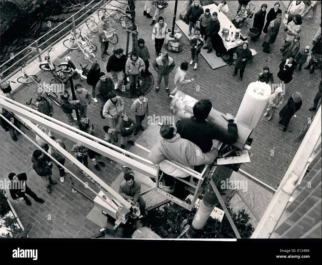 Dec. 12, 1990 The World's Longest Candle The world's longest candle