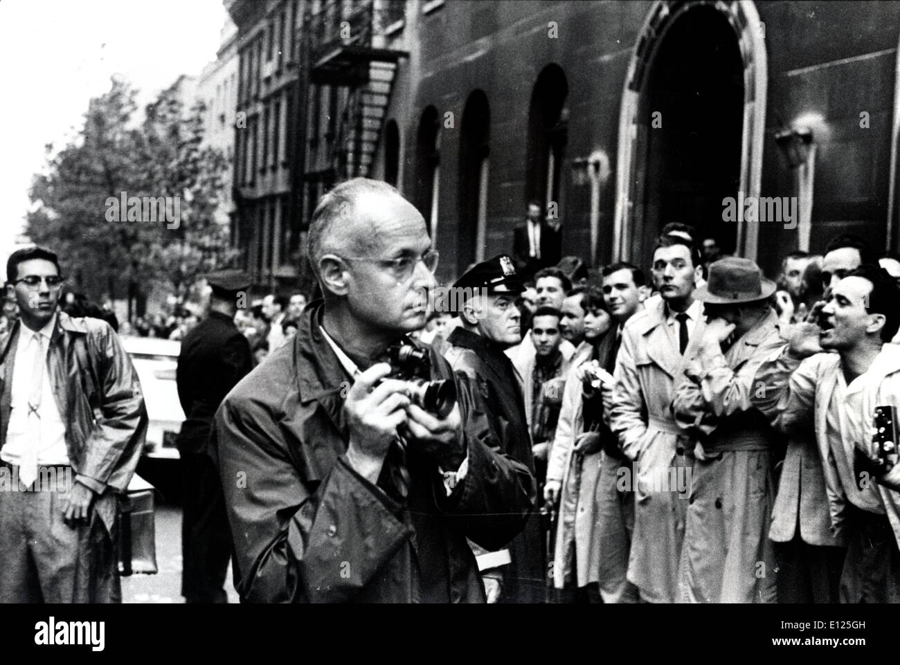Aug 04, 2004; Paris, FRANCE; File Photo. Date Unknown Legendary French photographer HENRI CARTIER-BRESSON, who traveled the wo Stock Photo