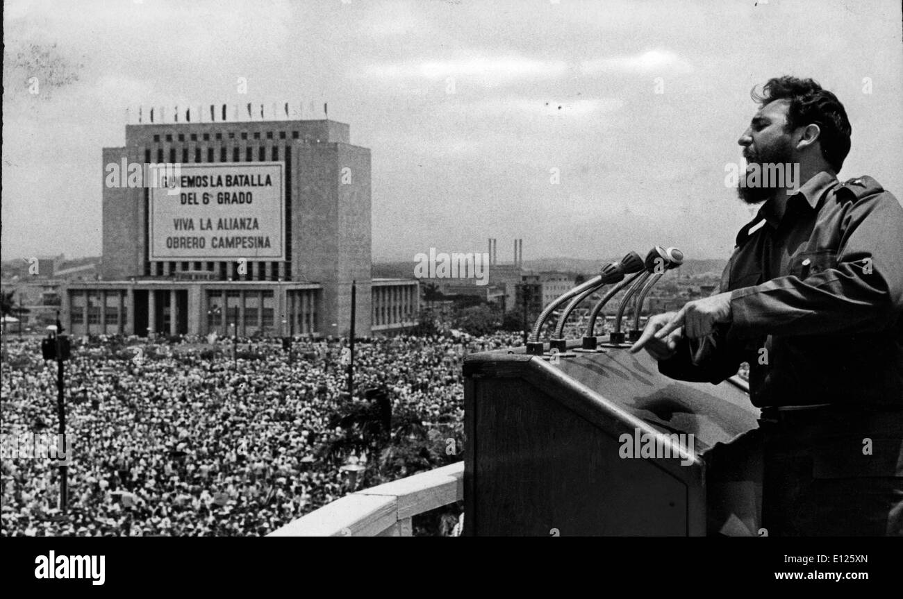 May 03, 2006; Havana, Cuba; (File Photo: Exact Place and Date Unknown) FIDEL ALEJANDRO CASTRO RUIZ (born August 13, 1926) has been the ruler of Cuba since 1959, when, leading the 26th of July Movement, he overthrew the regime of Fulgencio Batista. In the years that followed he oversaw the transformation of Cuba into the first Communist state in the Western Hemisphere.. (Credit Image: KEYSTONE Pictures USA/ZUMAPRESS.com) Stock Photo