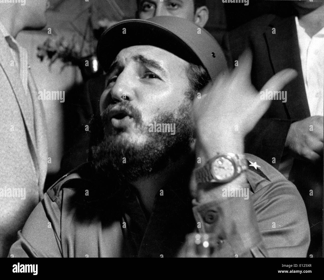 May 03, 2006; Havana, Cuba; (File Photo: Exact Place and Date Unknown) FIDEL ALEJANDRO CASTRO RUIZ (born August 13, 1926) has been the ruler of Cuba since 1959, when, leading the 26th of July Movement, he overthrew the regime of Fulgencio Batista. In the years that followed he oversaw the transformation of Cuba into the first Communist state in the Western Hemisphere.. (Credit Image: KEYSTONE Pictures USA/ZUMAPRESS.com) Stock Photo