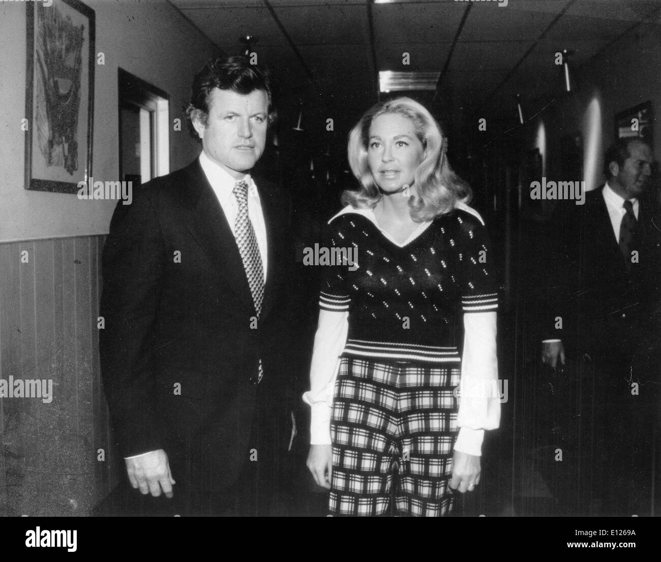 Dec 27, 2006; Boston, MA, USA; TED KENNEDY with wife JOAN. The Kennedy family is a prominent Irish-American family in American politics and government descending from the marriage of JOSEPH P. KENNEDY and ROSE FITZGERALD KENNEDY. The predominantly Democratic family is known for its US-style political liberalism. The best known Kennedy is the late President of the United States John F. Kennedy. The Kennedys are often compared to the Adams, Bush, and Taft families as among the most influential American political families Stock Photo