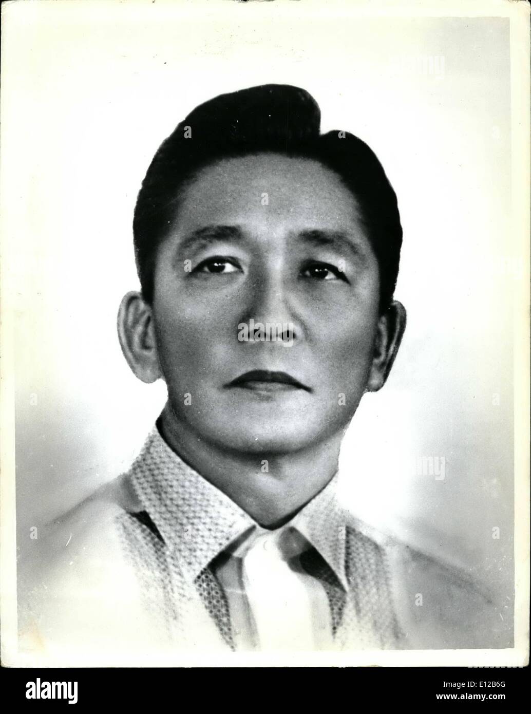 Dec. 09, 2011 - Philippine President Ferdinand Marcos (1966-69) Stock Photo