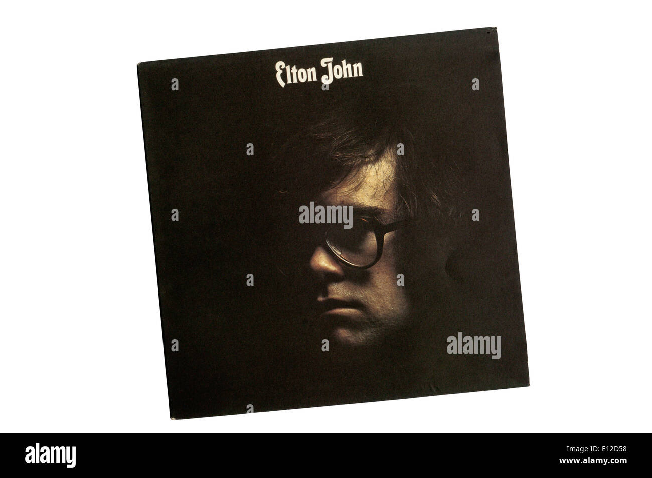 The eponymous Elton John was the second album by English singer / songwriter Elton John, released in 1970. Stock Photo