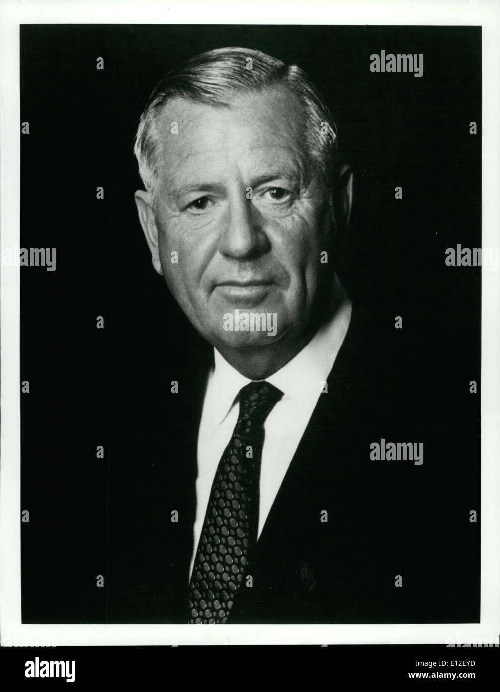 Dec. 21, 2011 - Victor HasselBlad August 5, 1978 - Instuctor of the Habelled Comedy of System s Stock Photo