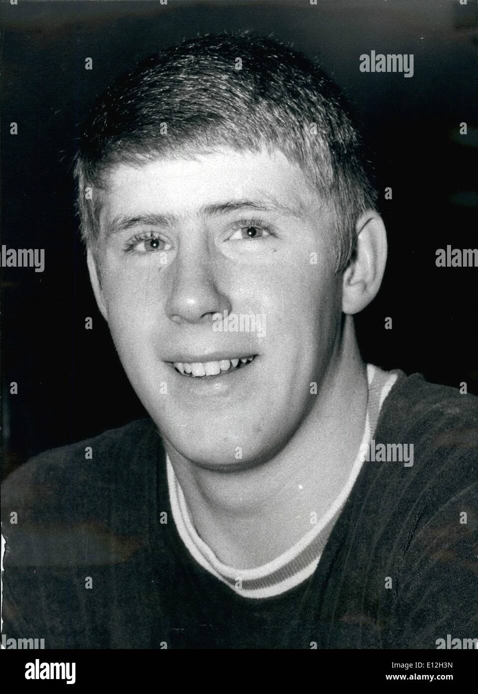 Jan. 03, 2012 - Olympic Swimmers Dropped: Three members of Britain's Olympic Swimming team have been dropped.They are Ray Terrell, Tyron's ''Tarzan'' Tozer, and Rowland Jones. They were due to fly to Munich on Tuesday. Photo Shows Ray Terrell, one of the swimmers dropped from Britain's Olympic team. Stock Photo