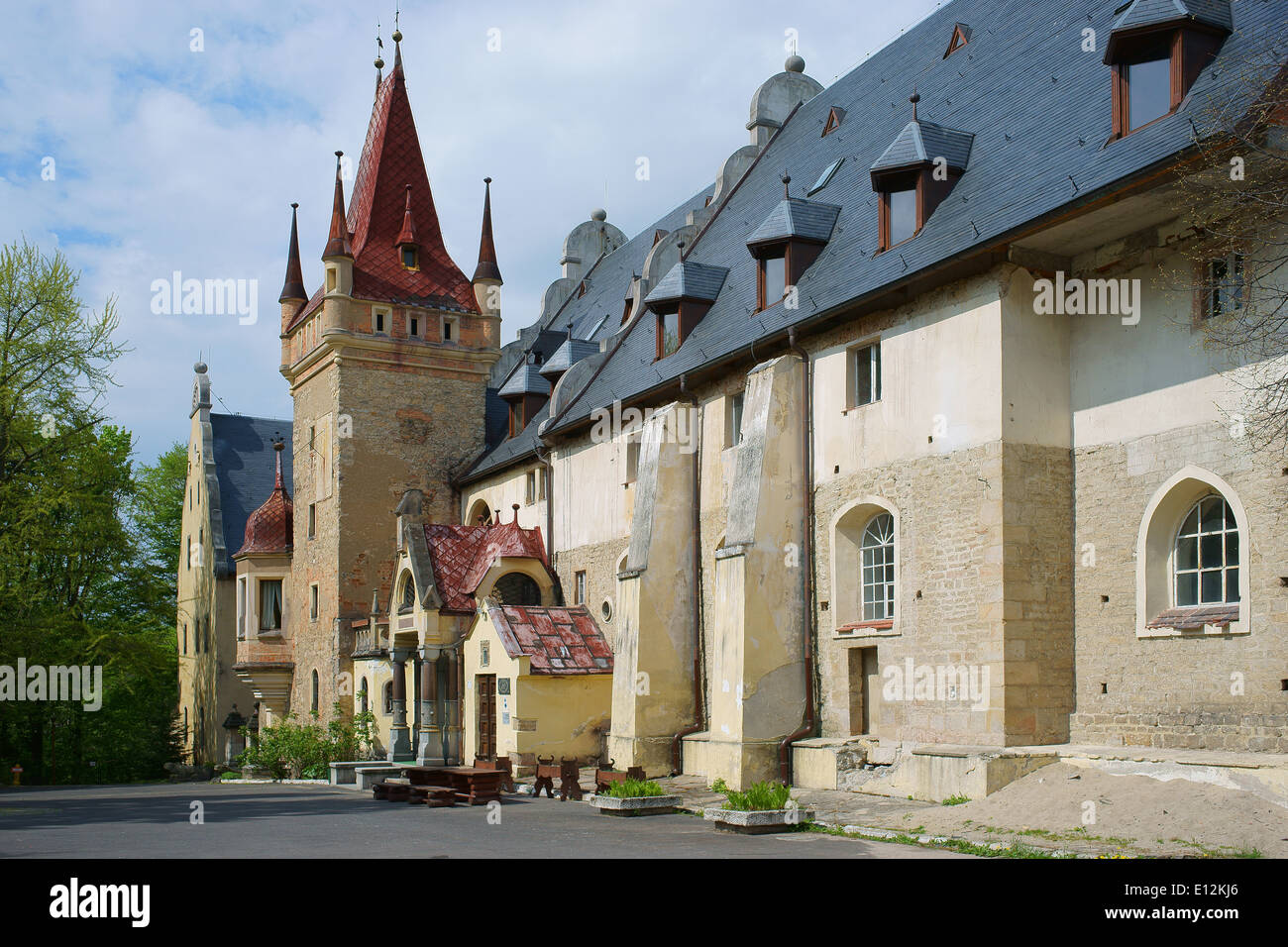 Sobotka Gorka medieval castle Lower Silesia Poland Stock Photo