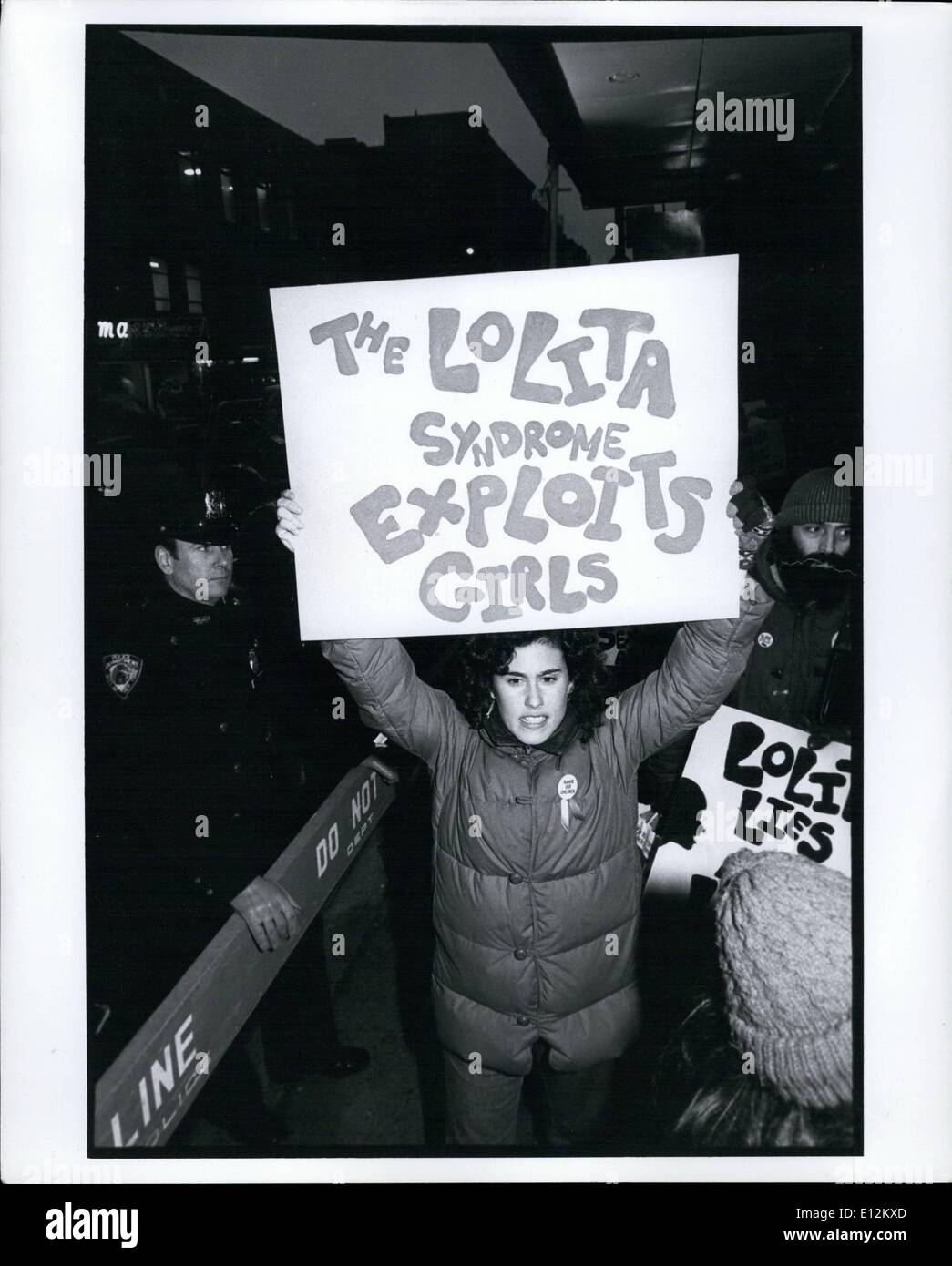 Feb. 24, 2012 - The Lolita Syndrome Exploits girls. Stock Photo