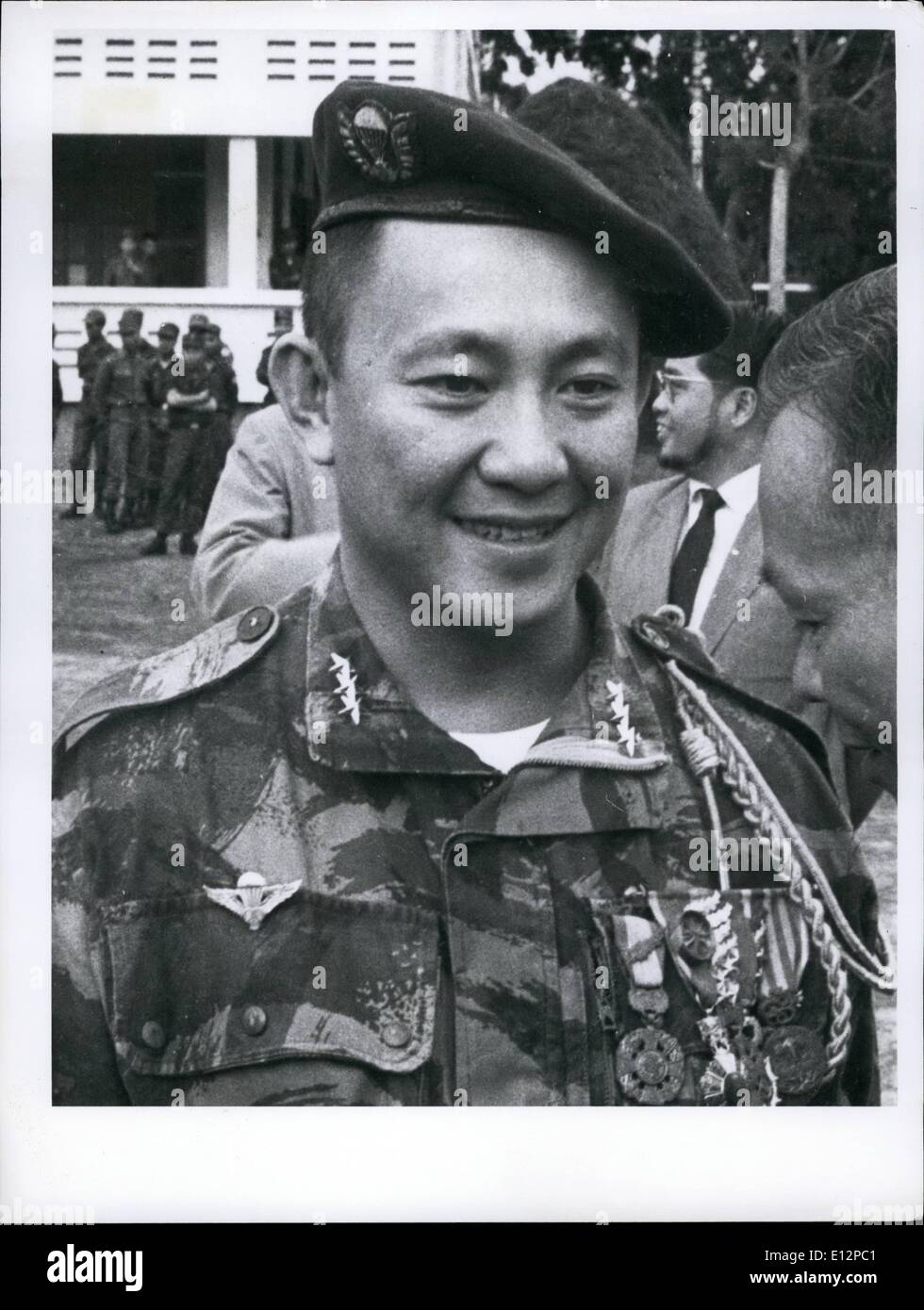 Feb. 24, 2012 - Major General Do Cao Tri, Commander of the II.Corps, South Vietnam.P Stock Photo