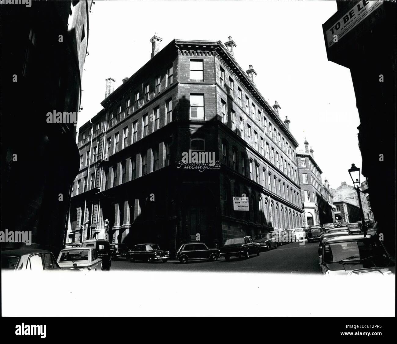 Feb. 24, 2012 - A typical scene in Bradford's ''Little Germany' Stock Photo