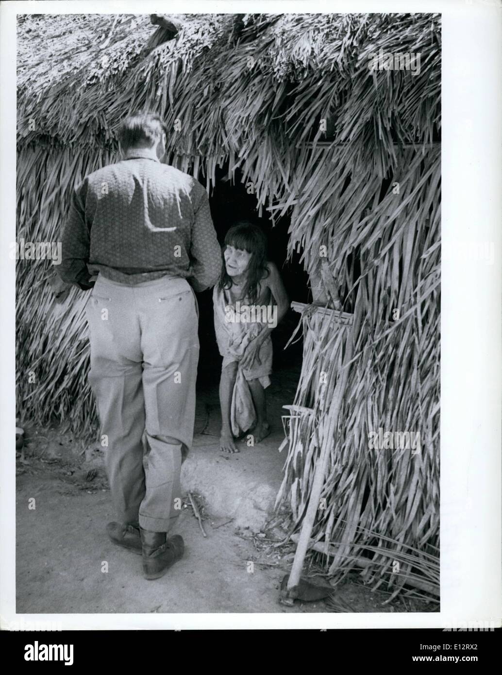 Feb. 25, 2012 - Brazil Caraya Indians - Bananal Island. Matogrosso Stock Photo