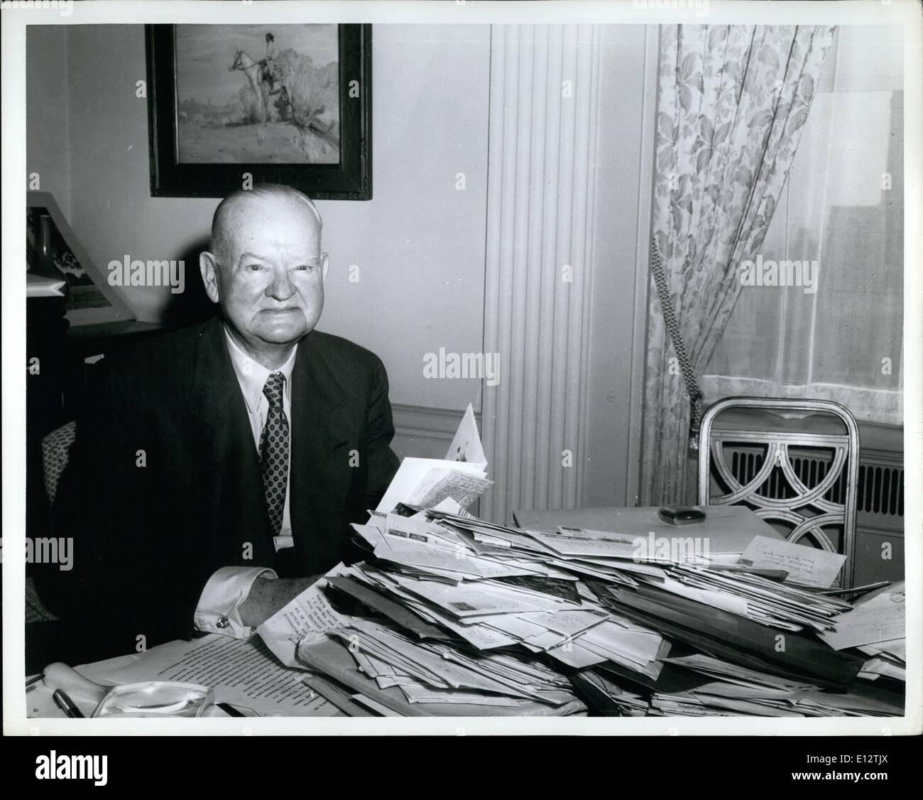 Feb. 24, 2012 Former President Herbert Hoover celebrating his
