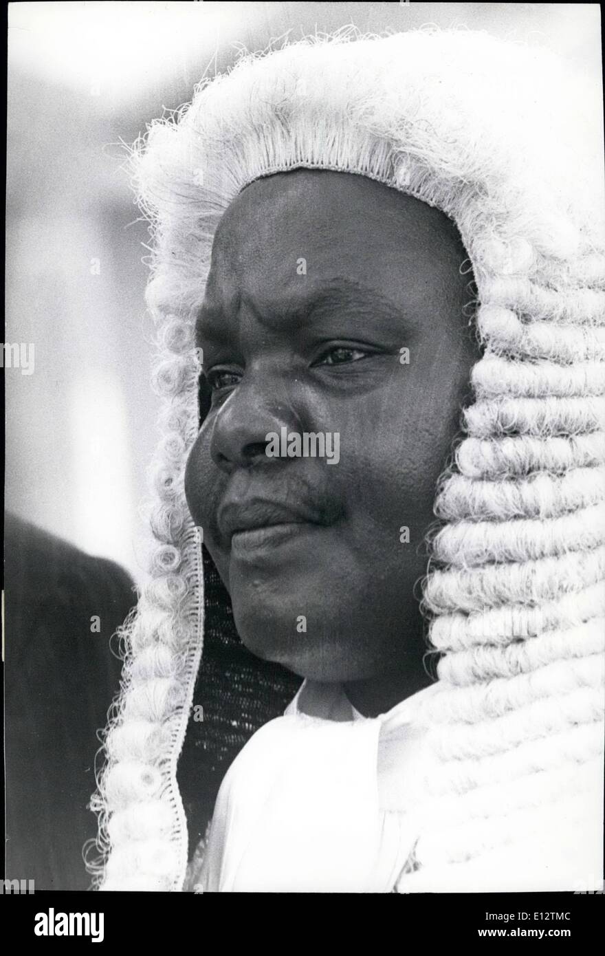 Feb. 24, 2012 - MR F.M.G.MATI, MP. Speaker of Kenya's National Assembly. Stock Photo