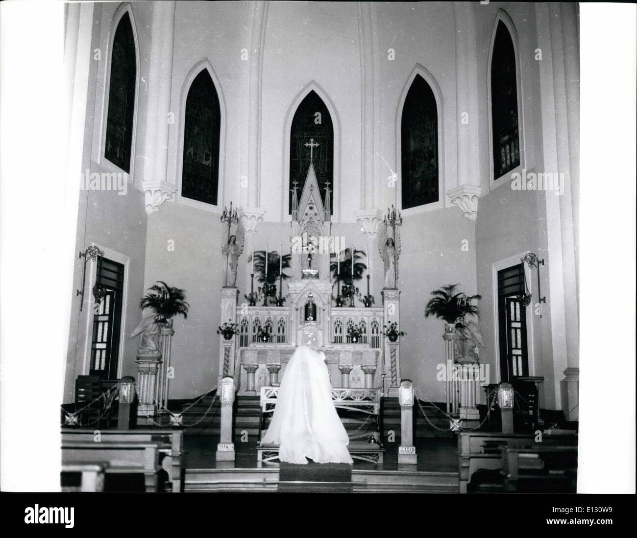 Feb. 26, 2012 - The School Chapel attached to the Girls' Convent School in Macao. APRE Stock Photo