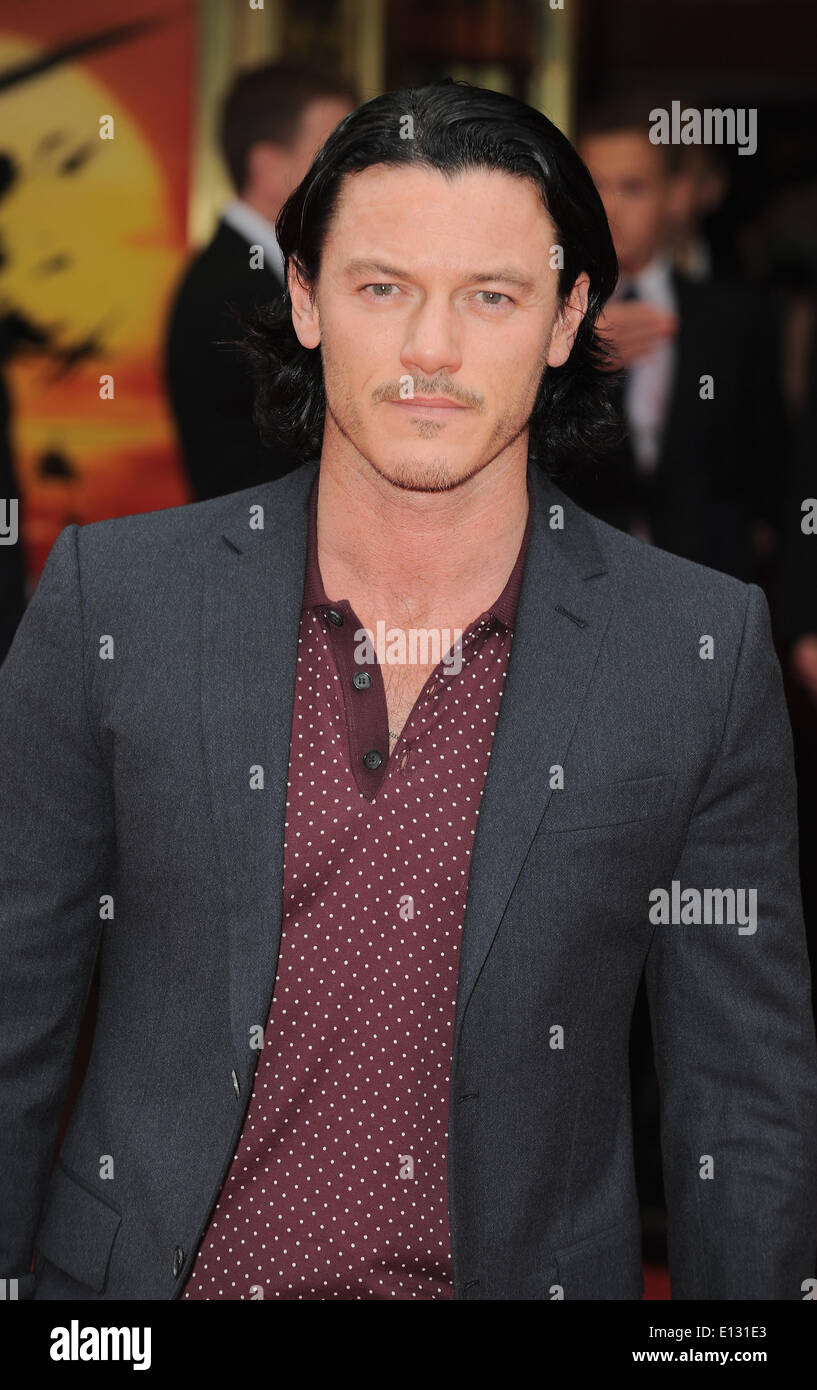 London, UK, UK. 21st May, 2014. Luke Evans arrives for 'Miss Saigon