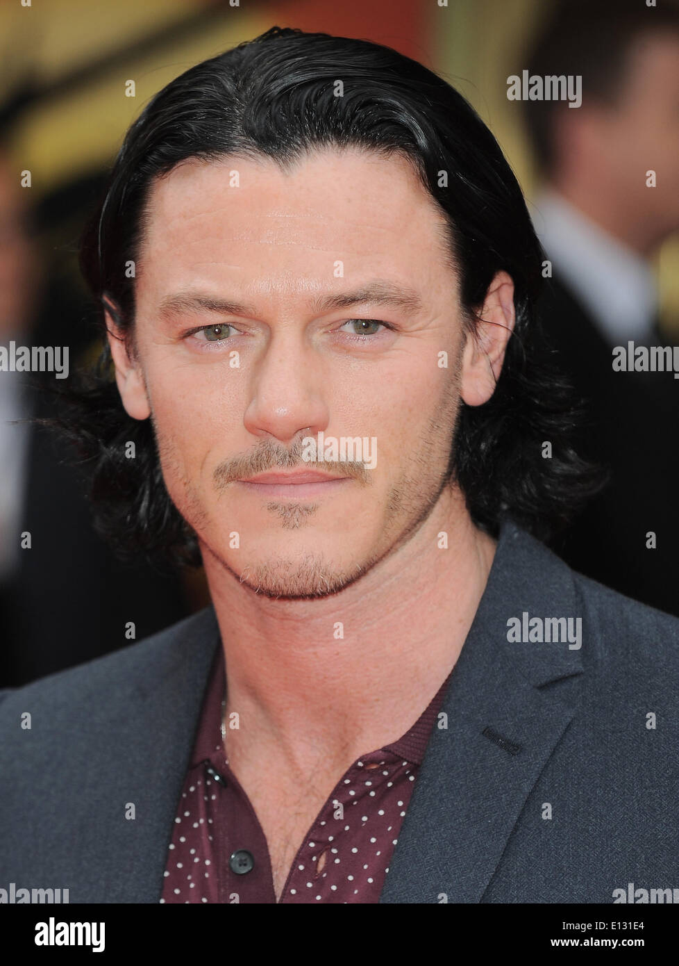 London, UK, UK. 21st May, 2014. Luke Evans arrives for 'Miss Saigon