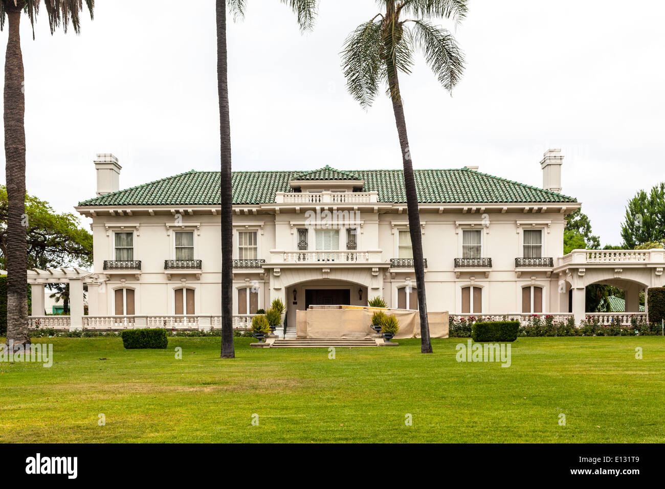Wrigley mansion pasadena High Resolution Stock Photography and Images