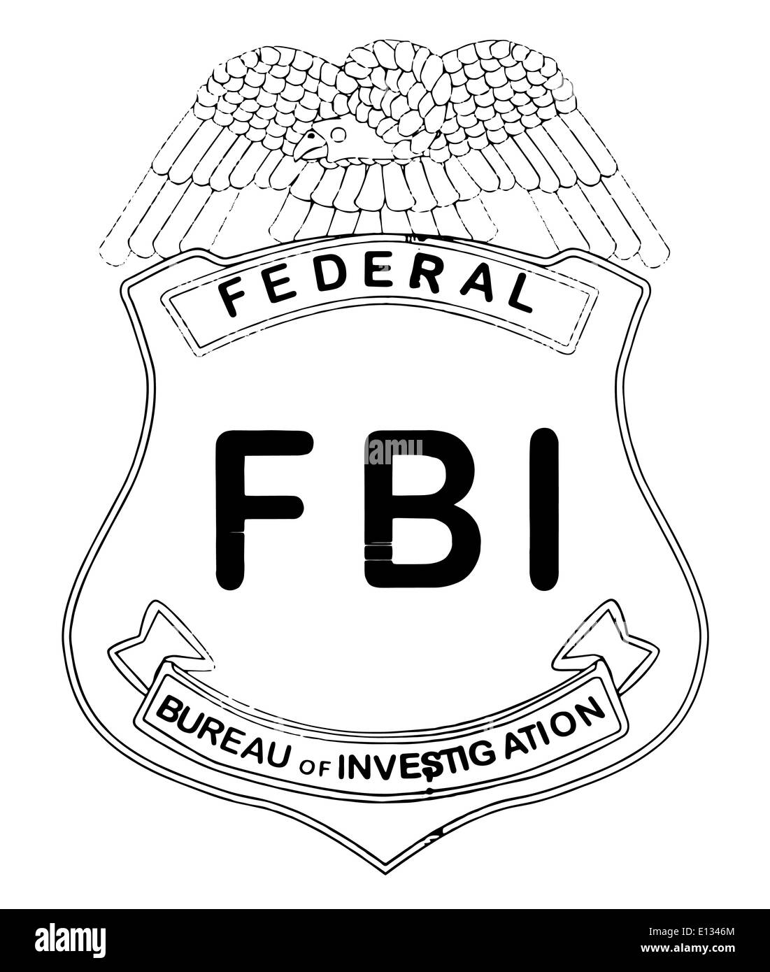 Fbi Logo Black And White Tex Ha DEA Logo FBI USA Crime LAPD SWAT CSI