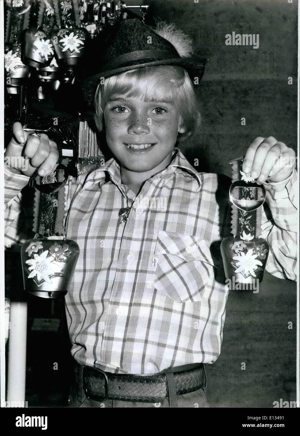 Feb. 28, 2012 - The children star from USA at all nine year at hurried on shed Vie ''Champ'', . his newest file. this strik produeed by the famous film-director Franco Zexfirelli will start an the 26th October ,1979 in Wet Germany. The fair-haired freckled Ricky who was selected out of 2000 candidates is the ''Champ'' the son of an growing old professional fighter who try a comeback for the sake of his junior who admire him very much and his fondest wish is that his daddy will be back again as a brightful winner in teh ring Stock Photo