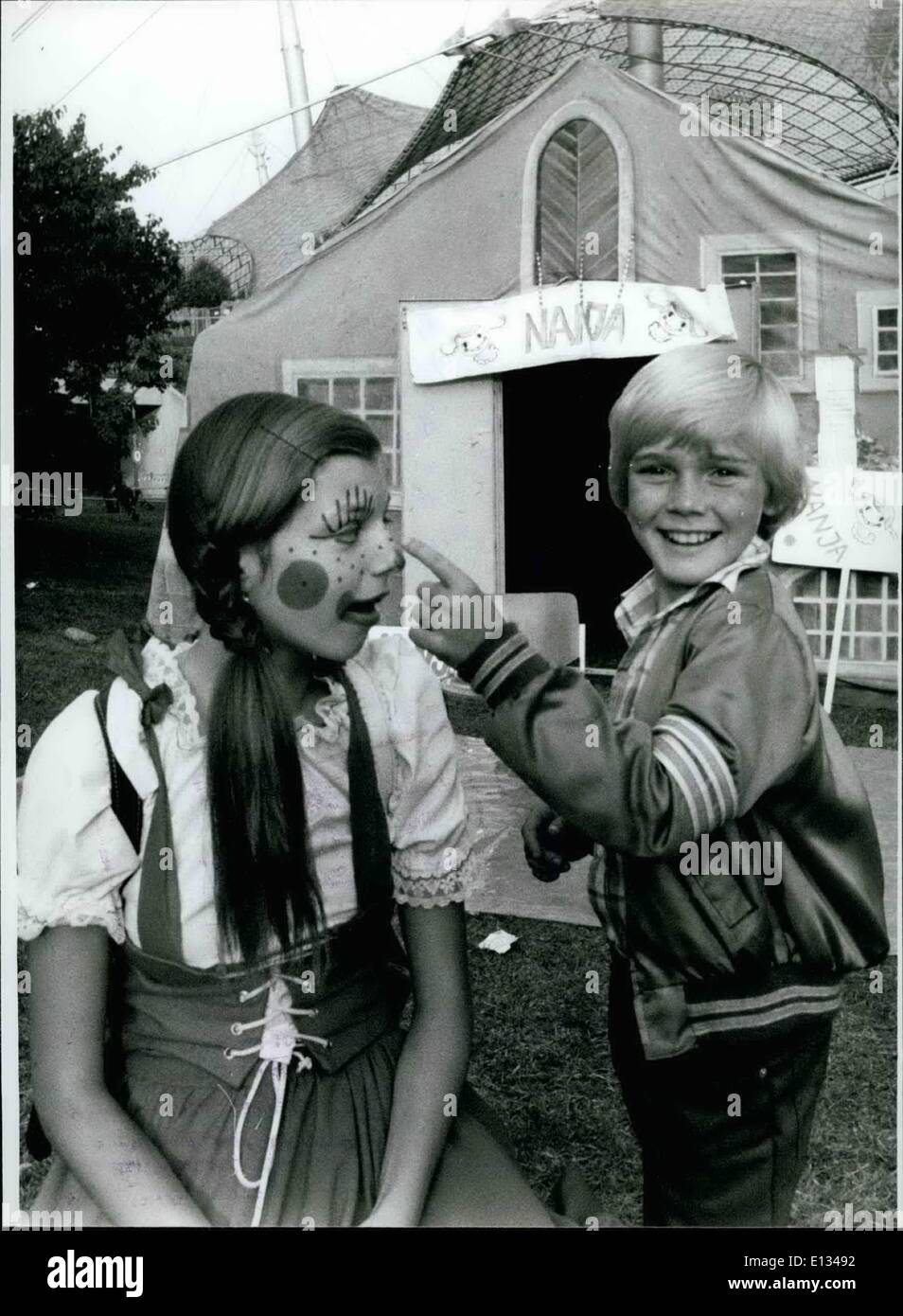 Feb. 28, 2012 - Children star Ricky schroder from USA in Munich the children star form USA: at all nine years old buried on a head the ''Champ'', his newest film. This strip produced by the famous film-director Franco Zeffirelli will start on the 26th October, 1979 in west Germany. The fair-haired freckled Richy who was selected out of 2000 candidates is playing in the ''Champ'' the son of an growing old professional fighter who try a comeback for the sake of his junior who admire. him very much and his fondest wish is that his daddy will be back again as a brightful winner in the ring Stock Photo