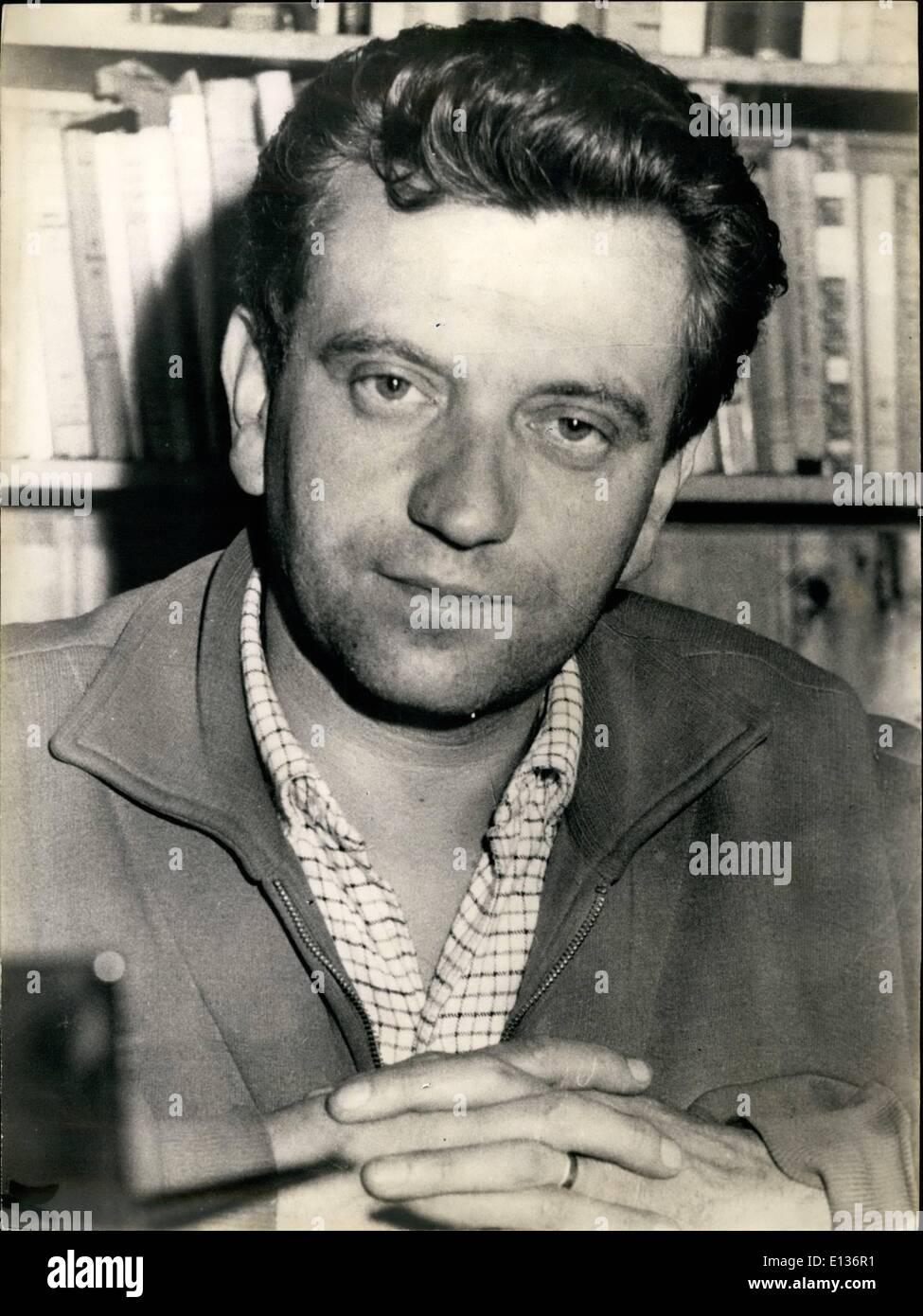 Photo Vintage Louis Pauwels 1955 - Écrivain Journaliste - Tirage Original? - Neuf