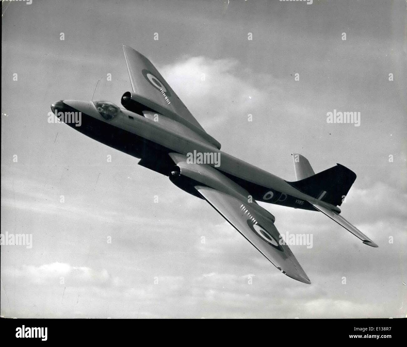 Feb. 29, 2012 - The Canberra jet bomber is a fine sight in flight. She ...