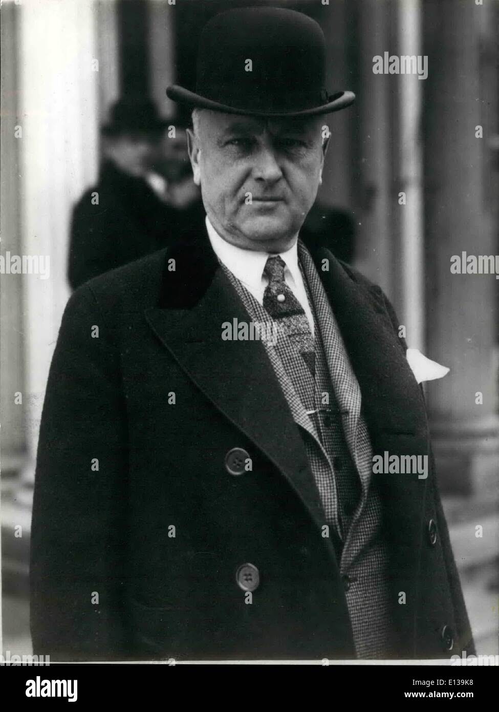 Feb. 29, 2012 - Harry M. Daugherty Attorney General under President Harding - cco 1923. Stock Photo