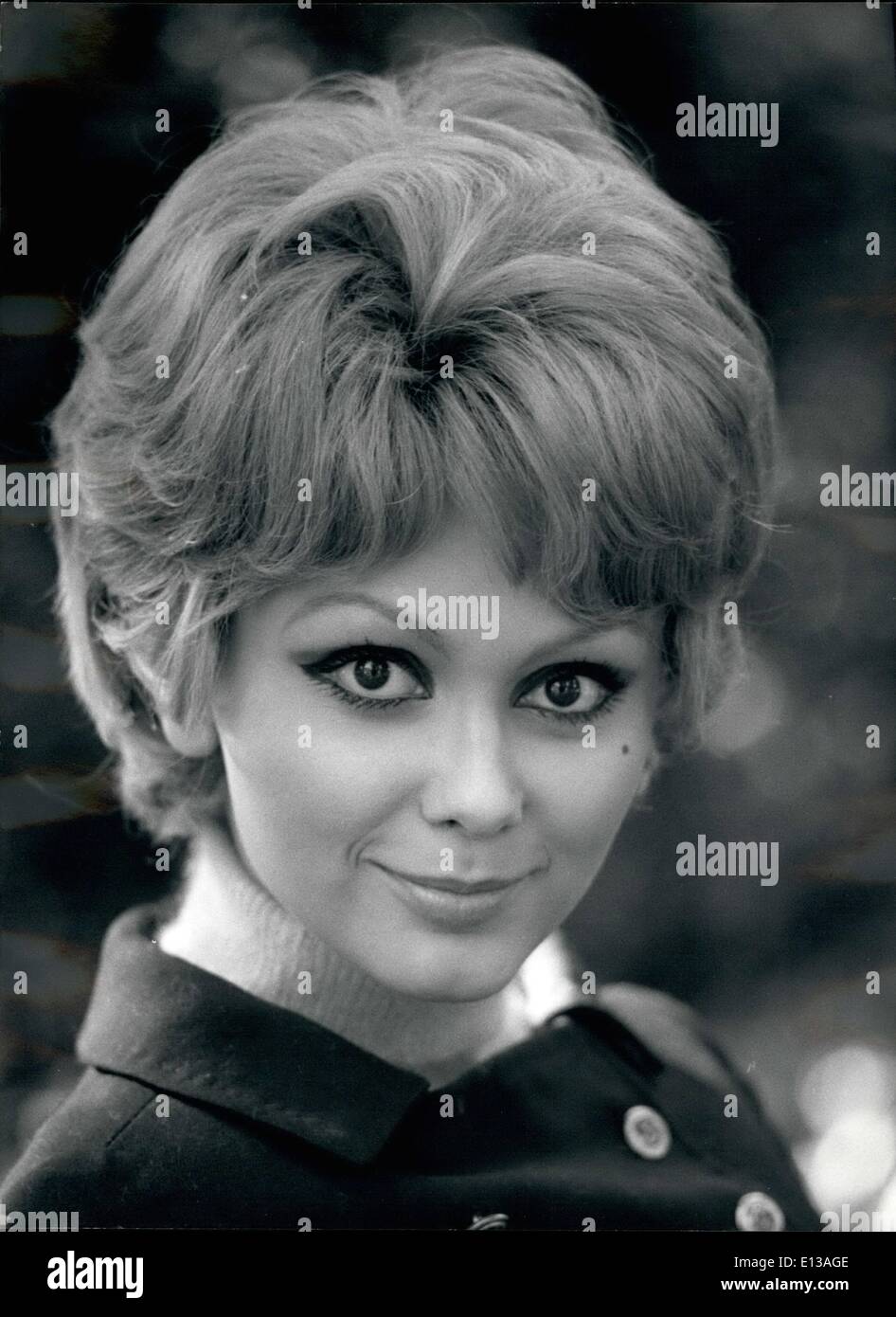 Feb. 29, 2012 - France Anglade, French Actress Stock Photo