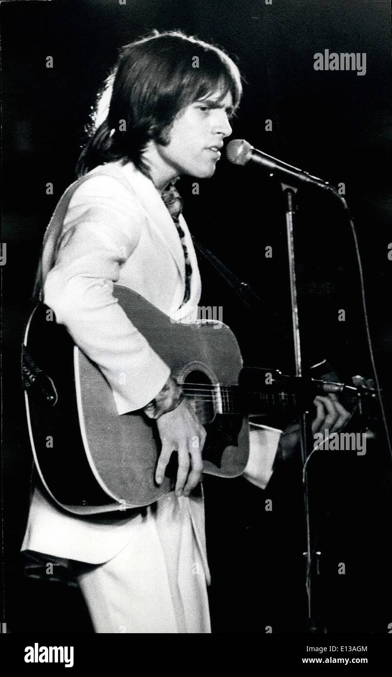 Feb. 29, 2012 - Eric Andersen Born - Pittsburgh Pennsylvanian 1943 singer $ songwriter. Stock Photo