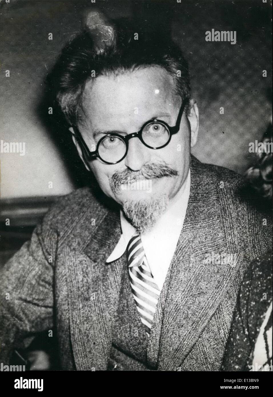 Feb. 29, 2012 - Leon Trotsky in New York Stock Photo