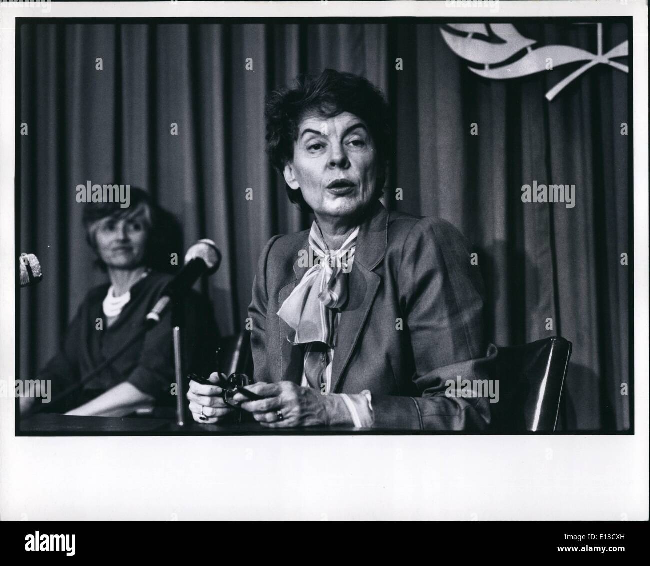 U s ambassador jeane kirkpatrick hires stock photography and images