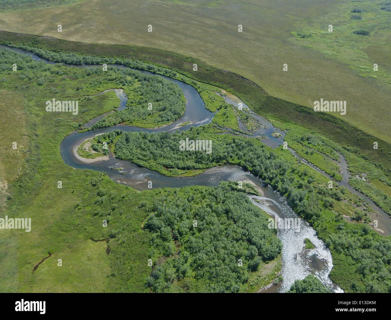 Crooked Creek Stock Photo Alamy