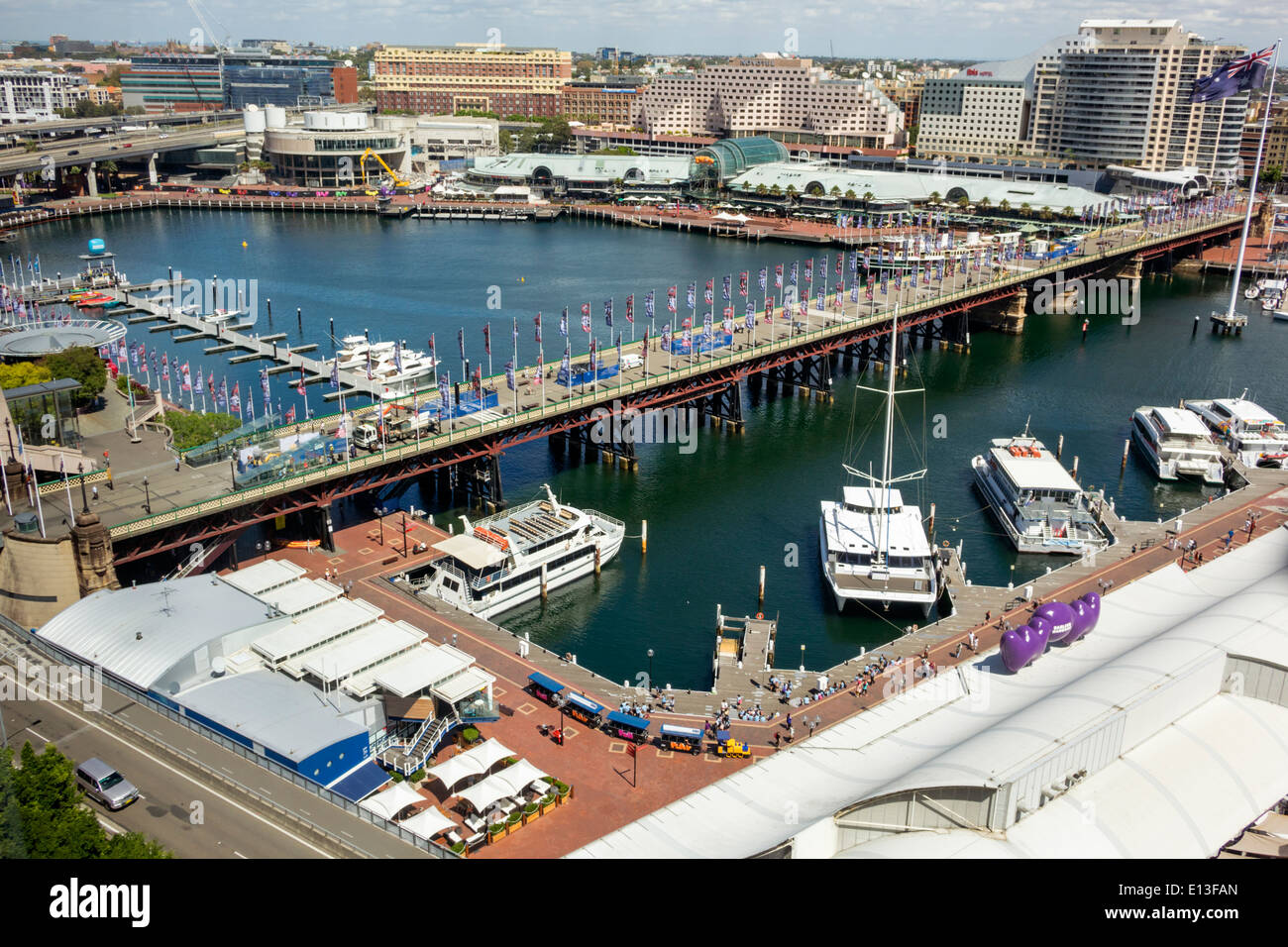 Sydney Australia,Darling Harbour,harbor,Cockle Bay Promenade,Pyrmont