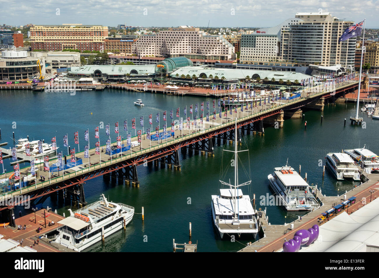 Sydney Australia,Darling Harbour,harbor,Cockle Bay Promenade,Pyrmont