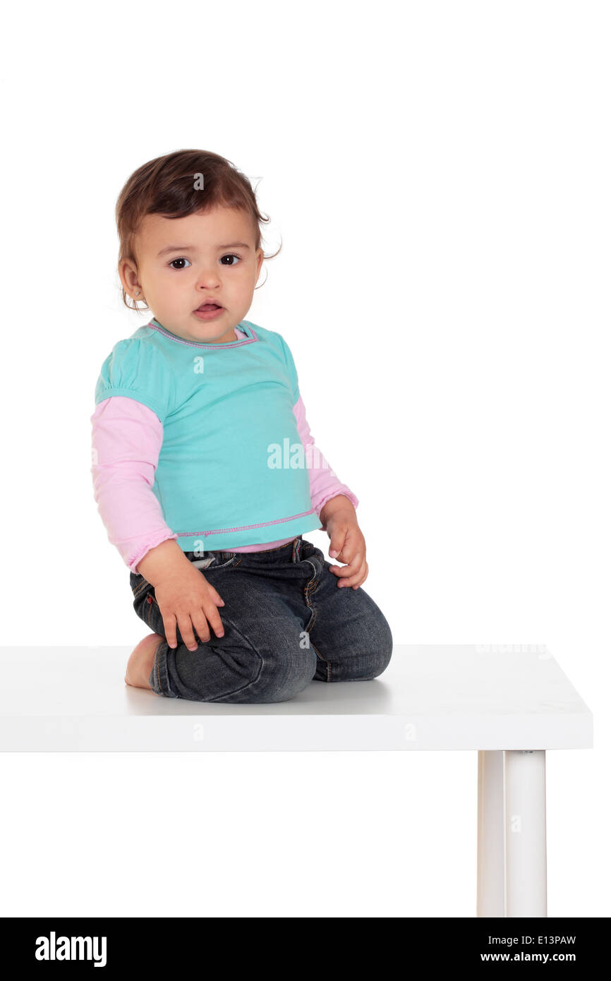 Baby kneeling Cut Out Stock Images & Pictures Alamy