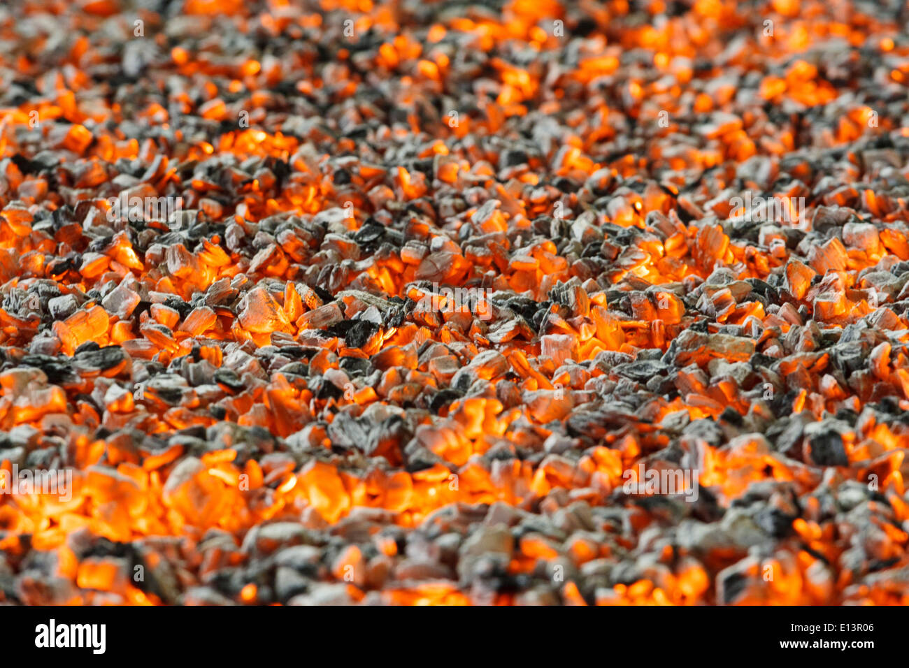 Paso del Fuego. San Pedro Marnique. Castilla y Leon. Soria. Spain Stock Photo