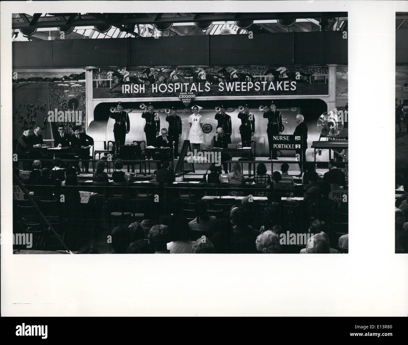 Mar. 27, 2012 - Irish Hospital Sweepstakes Stock Photo